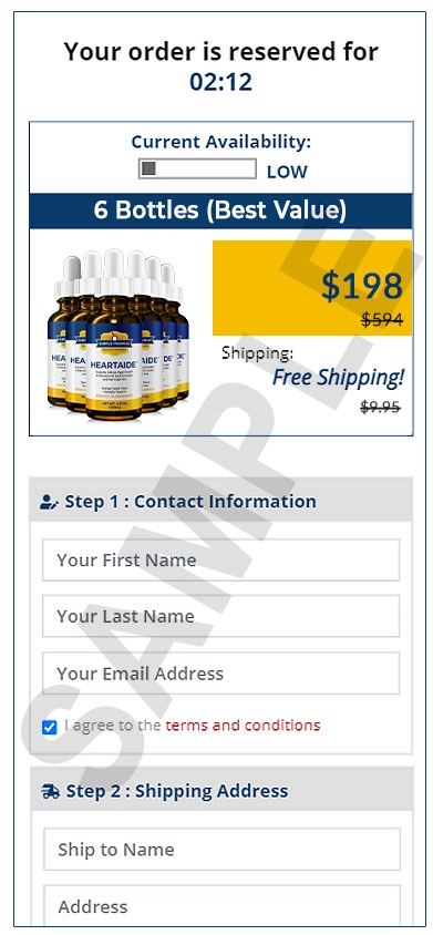 HeartAide Mobile View