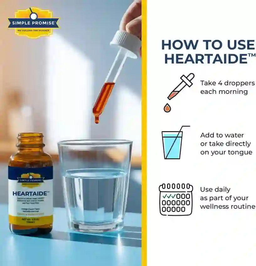 How to take HeartAide for best results