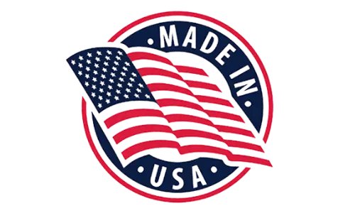 HeartAide Made in USA Badge